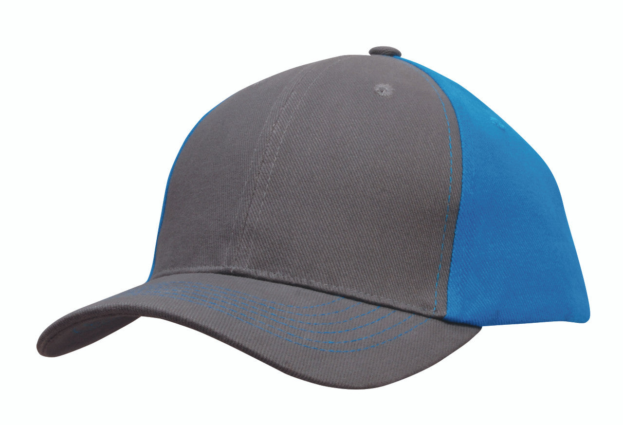 Brushed Heavy Cotton Contrast Cap - view 3