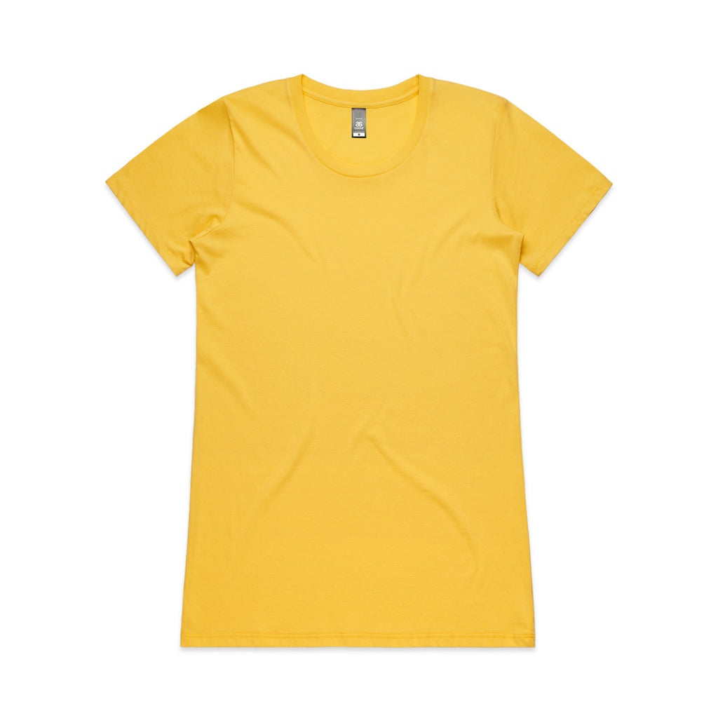 Wo's Wafer Tee4002A - CANARY YELLOW