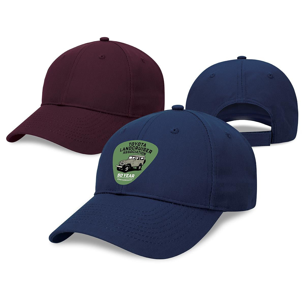 Poly Viscose Cap - Maroon