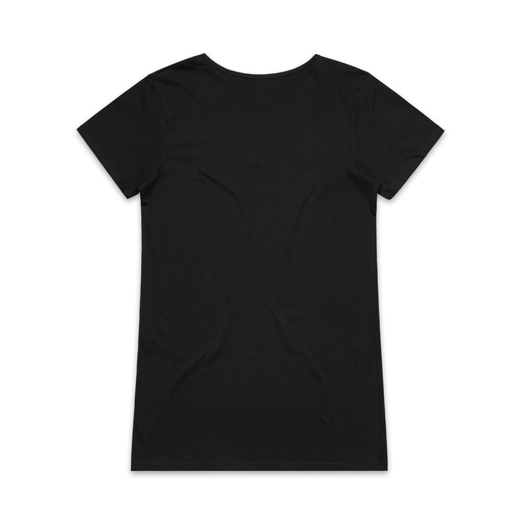 Wo's Bevel V Neck Tee4010S