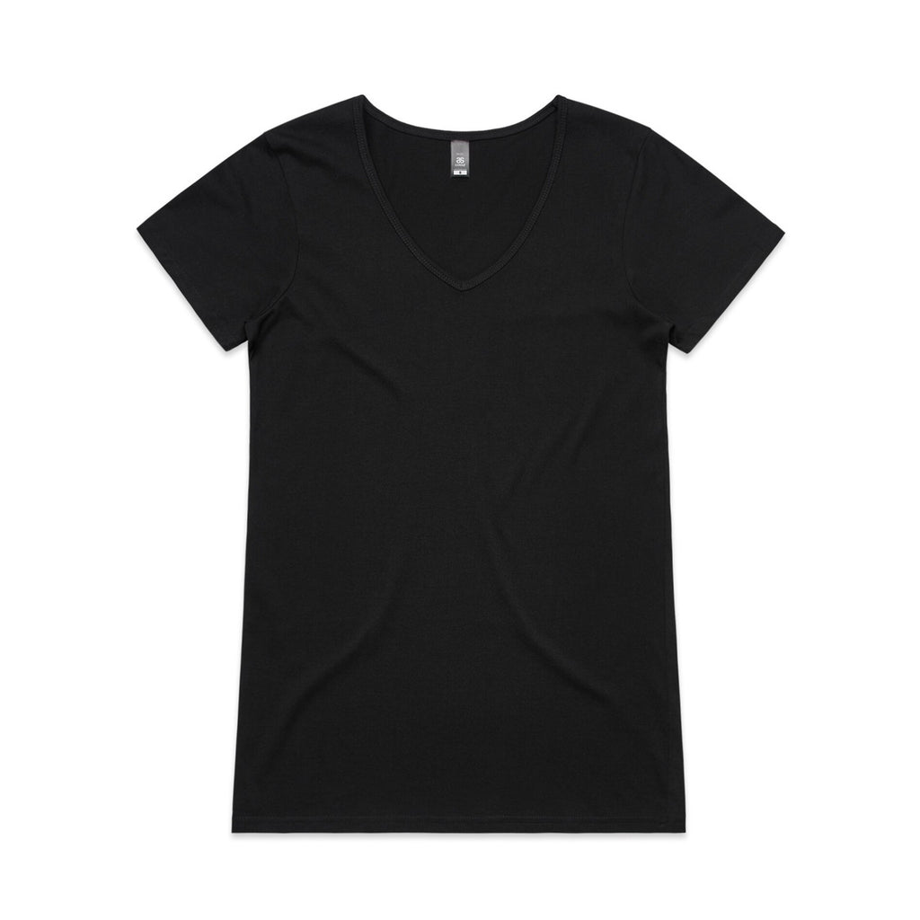 Wo's Bevel V Neck Tee4010S