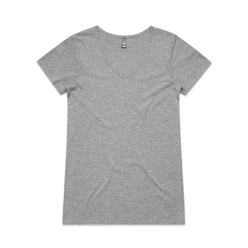 Wo's Bevel V Neck Tee4010S