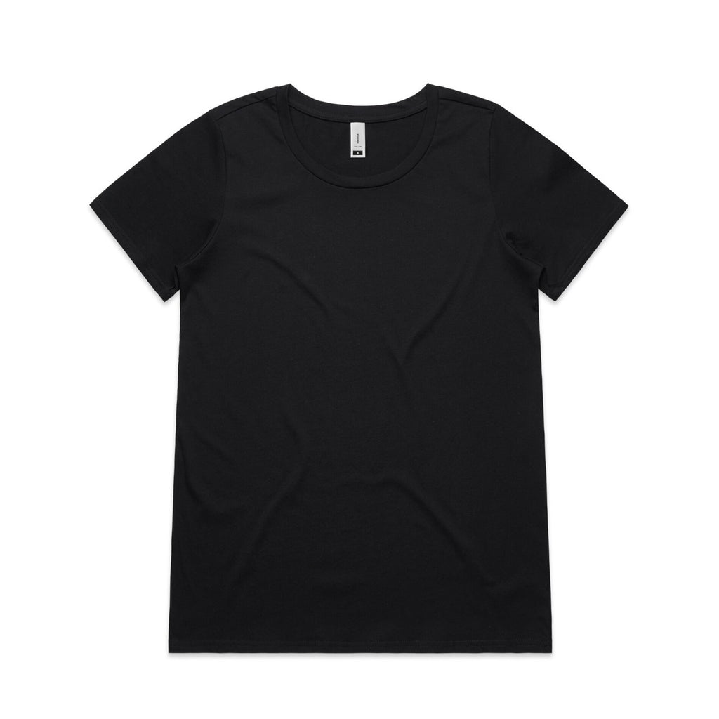 Wo's Shallow Scoop Tee4011
