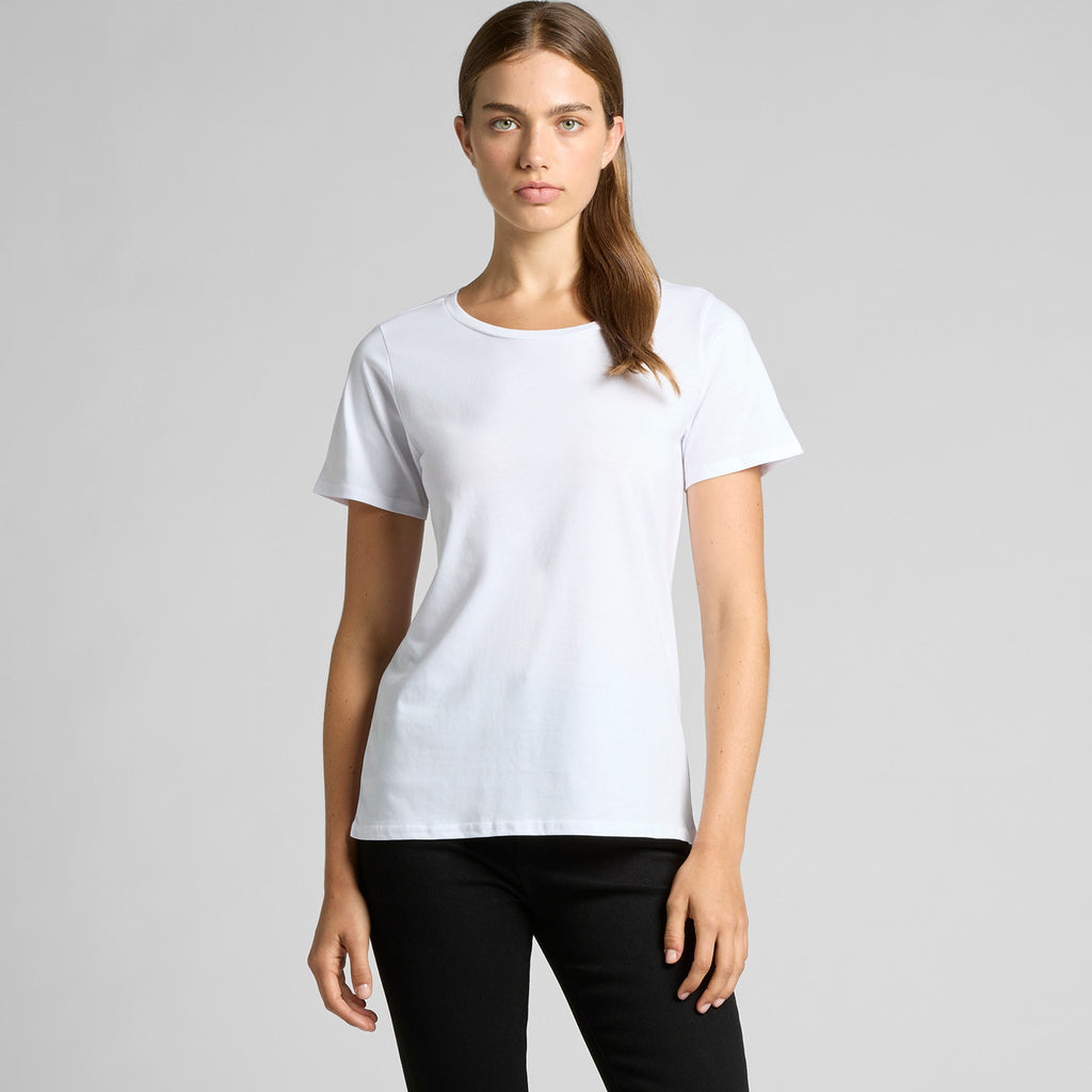 Wo's Shallow Scoop Tee4011