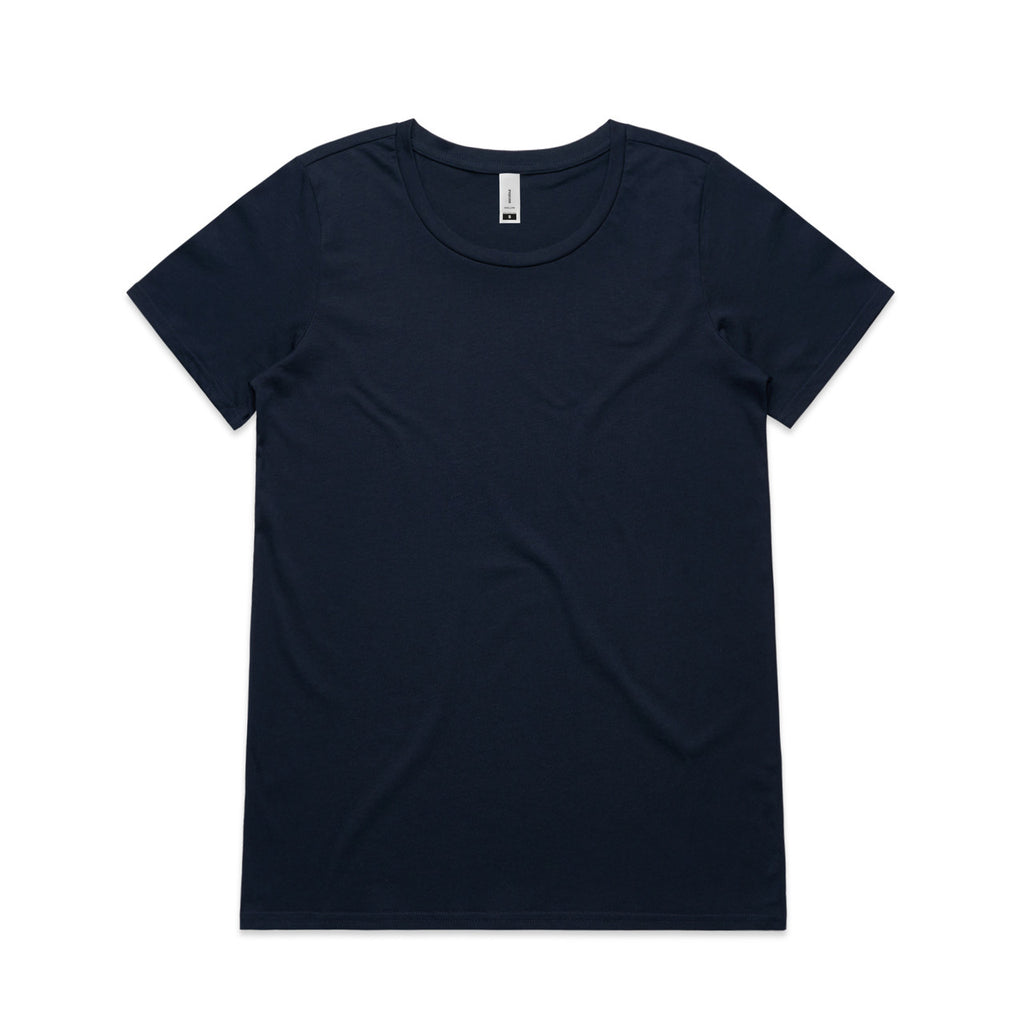 Wo's Shallow Scoop Tee4011