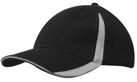 Brushed Heavy Cotton with Inserts on the Peak & Crown - view 5