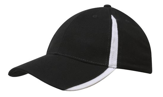 Brushed Heavy Cotton with Inserts on the Peak & Crown - view 9