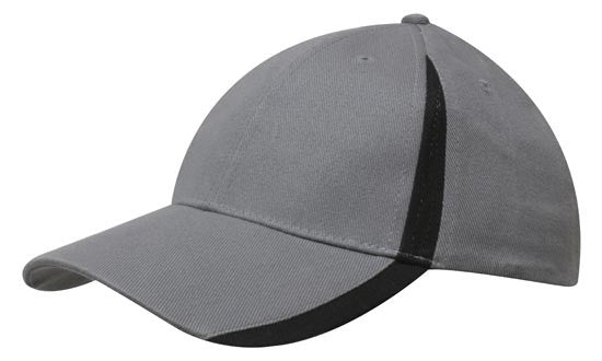 Brushed Heavy Cotton with Inserts on the Peak & Crown - view 11