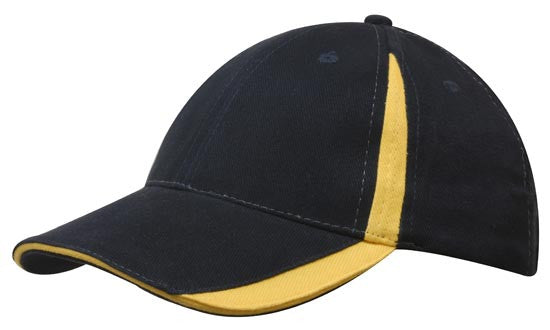 Brushed Heavy Cotton with Inserts on the Peak & Crown - view 14
