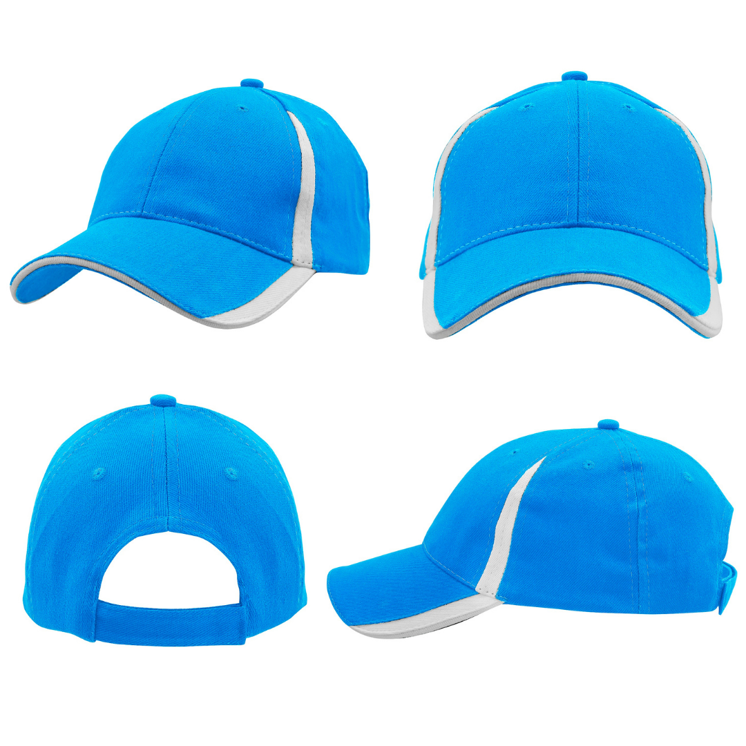 Brushed Heavy Cotton with Inserts on the Peak & Crown - view 2