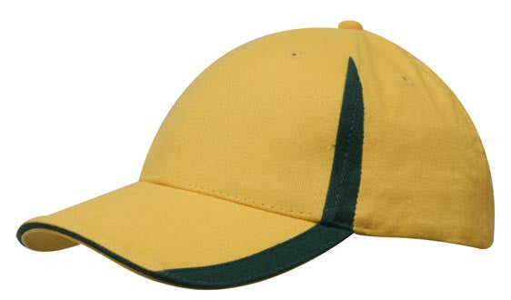 Brushed Heavy Cotton with Inserts on the Peak & Crown - view 13