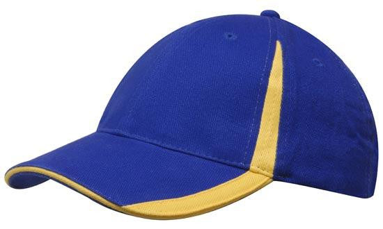 Brushed Heavy Cotton with Inserts on the Peak & Crown - view 18
