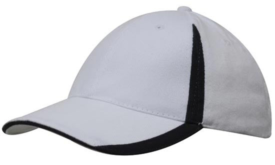 Brushed Heavy Cotton with Inserts on the Peak & Crown - view 21