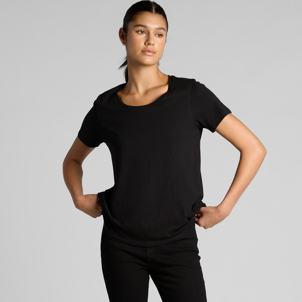 Wo's Maple Scoop Tee4019