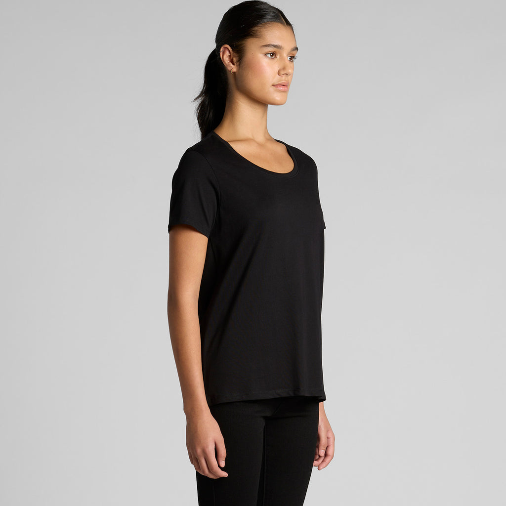 Wo's Maple Scoop Tee4019