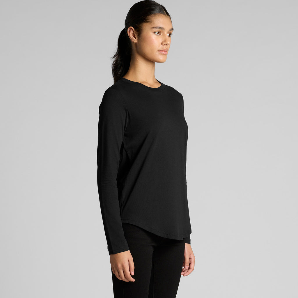 Wo's Maple Curve L/S Tee4021