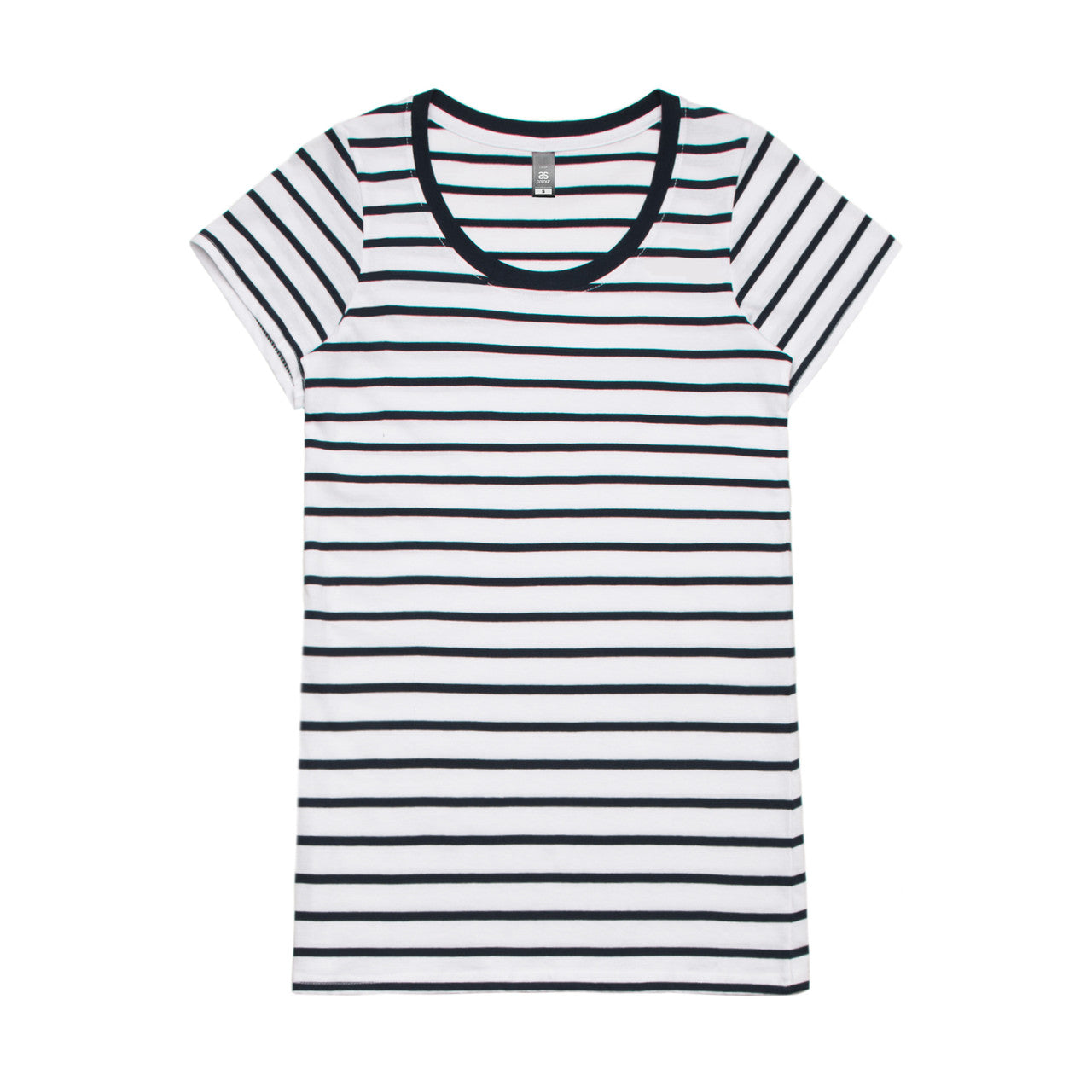 Wo's Loop Stripe Tee4023S
