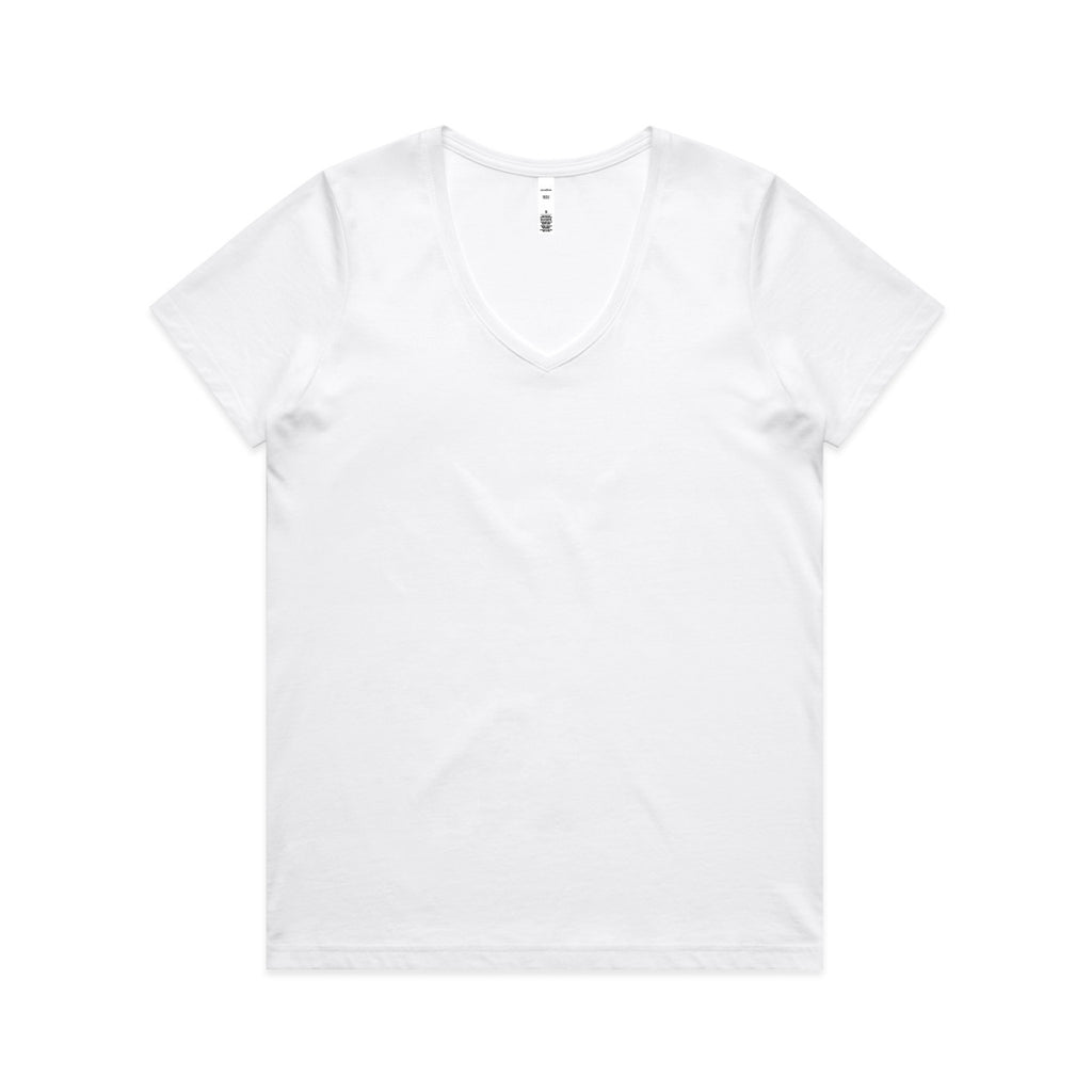 Wo's Maple V Neck Tee4023