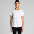 Wo's Maple Curve Tee4024 - WHITE