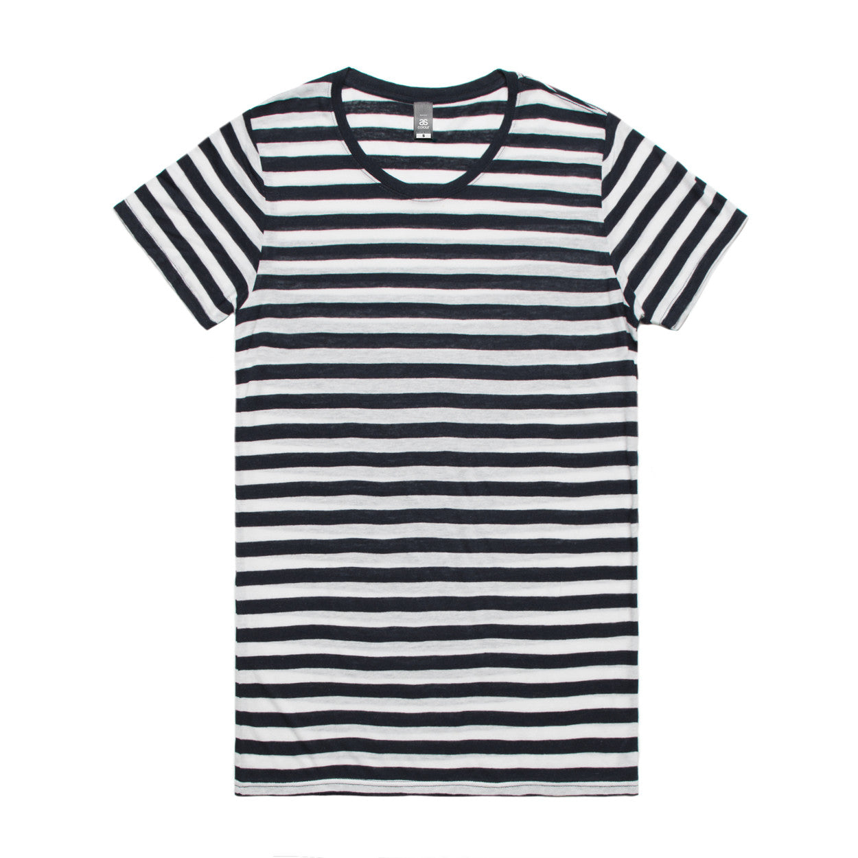Wo's Basic Stripe Tee4025S