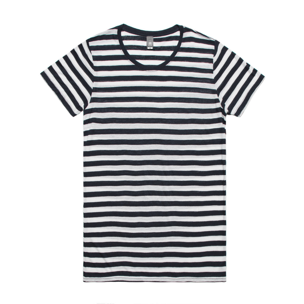 Wo's Basic Stripe Tee4025S