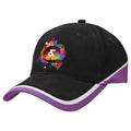 Sunset - Black / White / Purple