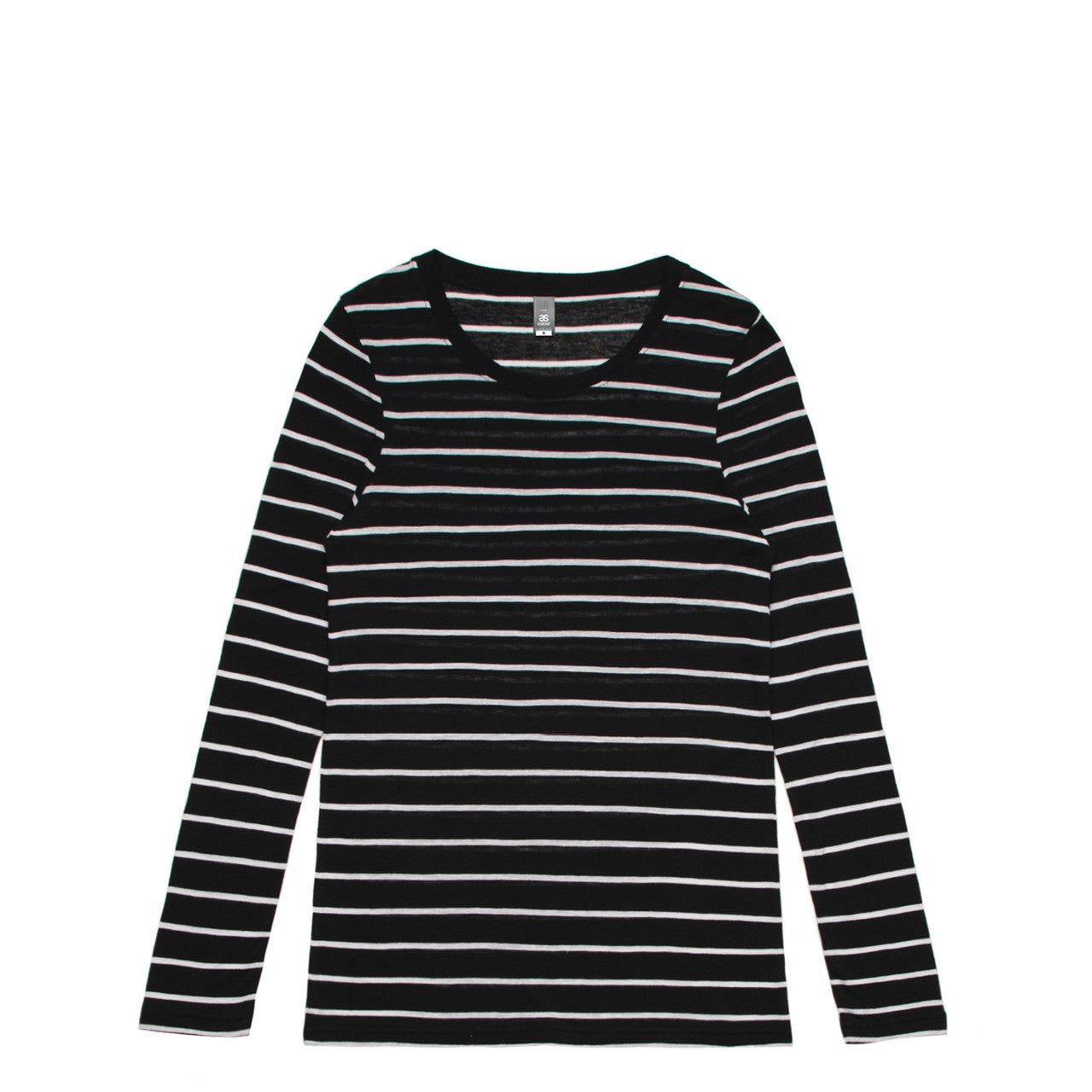 Wo's Fine Stripe L/S Tee4027