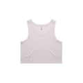 Wo's Crop Singlet4031S - ORCHID