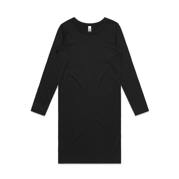 Wo's Mika Organic L/S Dress4033