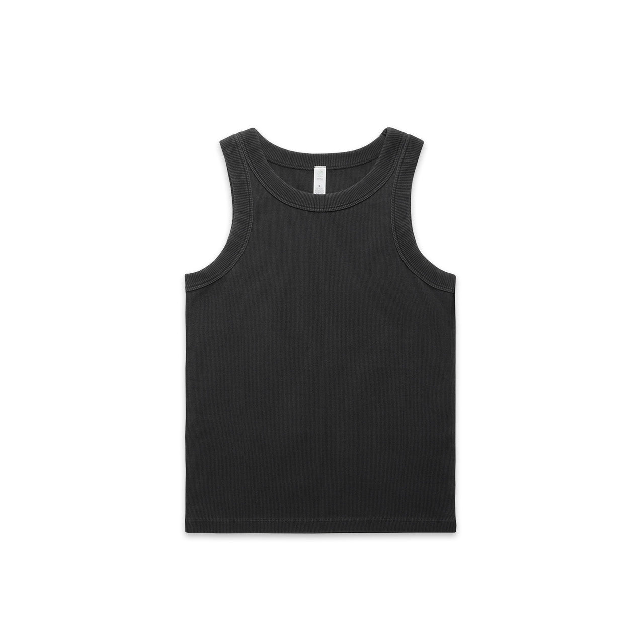 Wo's Faded Organic Rib Tank4034