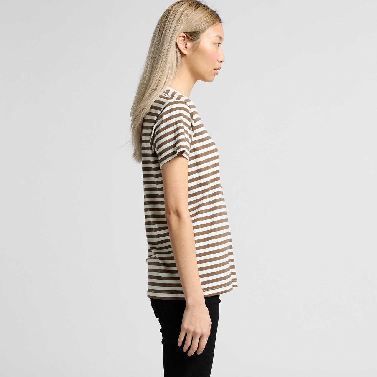 Wo's Maple Stripe Tee4037