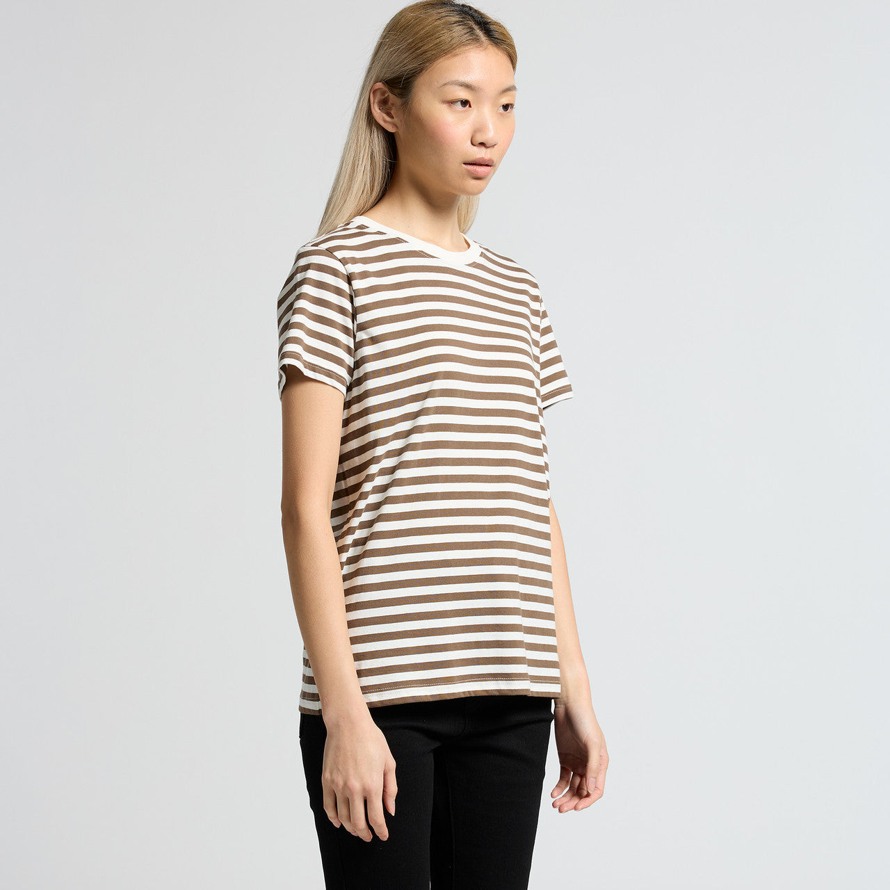 Wo's Maple Stripe Tee4037