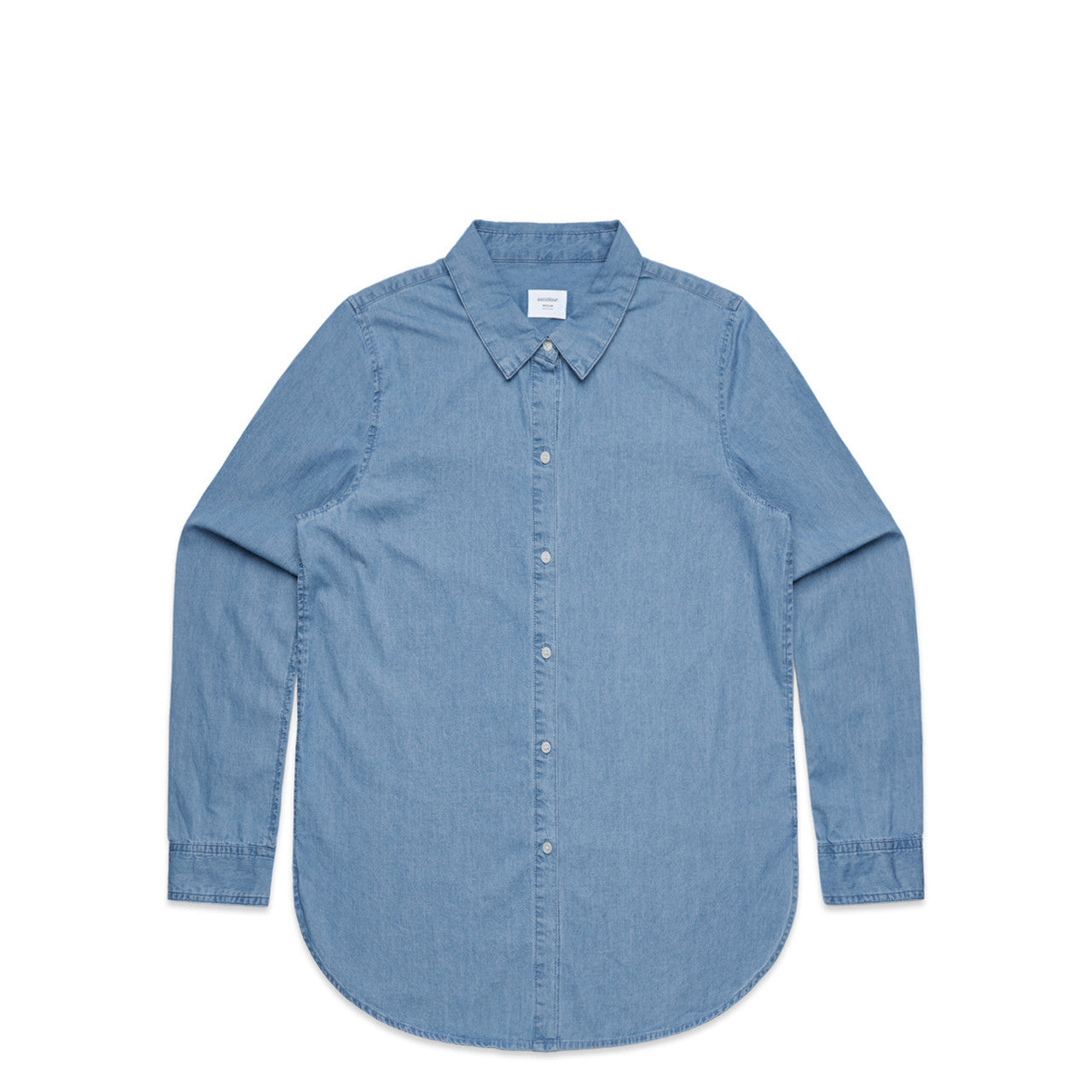 Wo's Blue Denim Shirt4042S