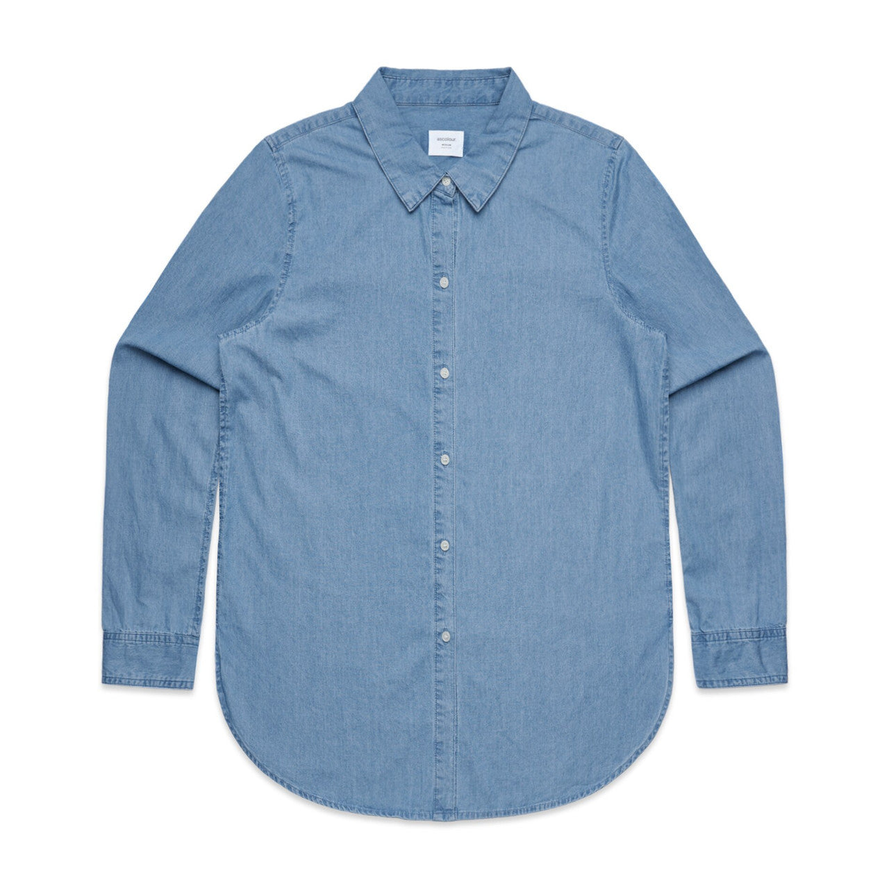 Wo's Blue Denim Shirt4042S