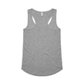 Wo's Yes Racerback Singlet4045 - GREY MARLE