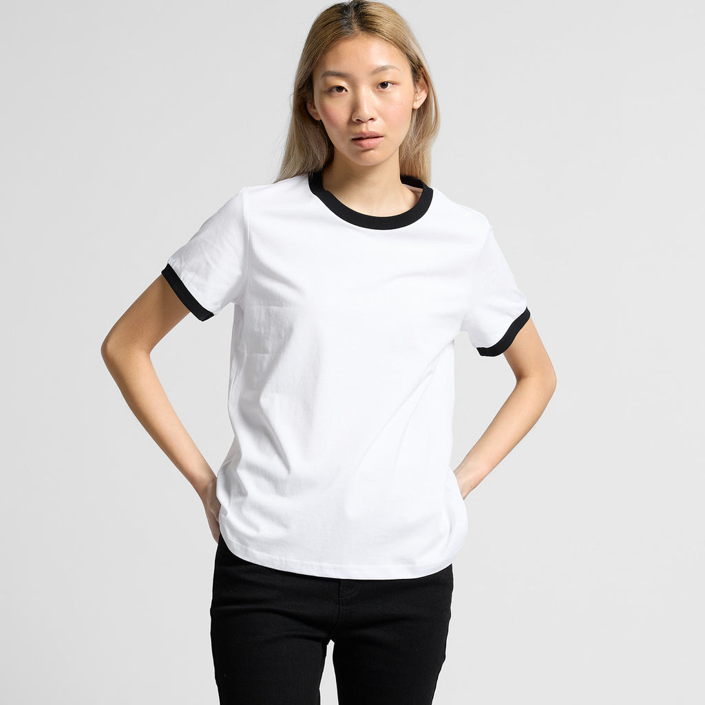 Wo's Maple Ringer Tee4053