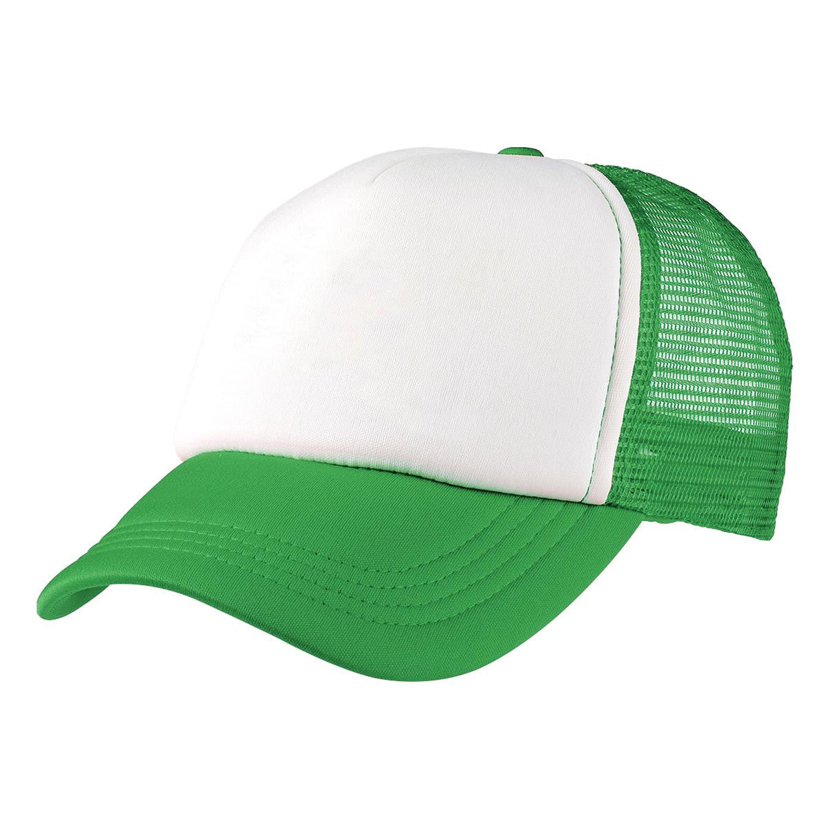 Foam Mesh Trucker - Navy / White