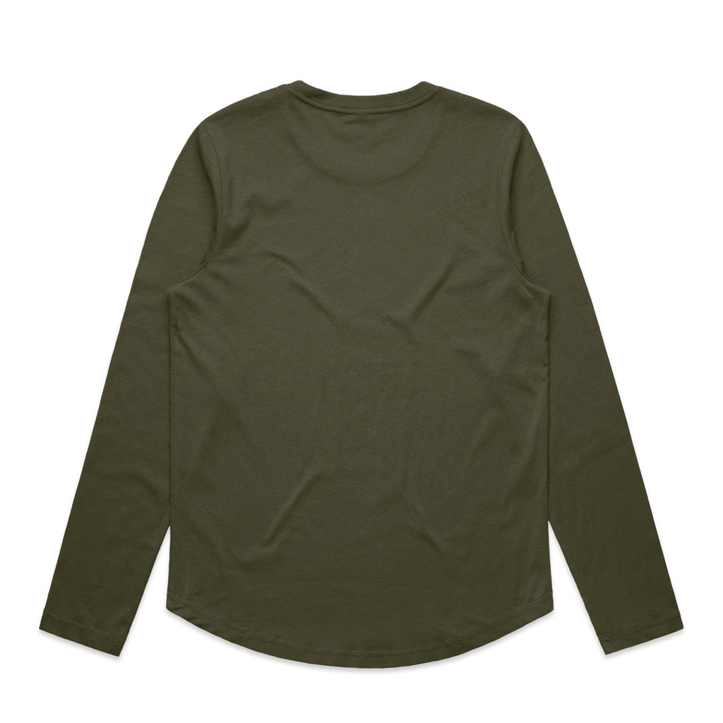 Wo's Curve L/S Tee4055S