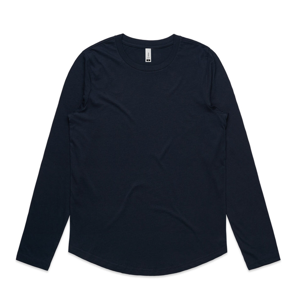 Wo's Curve L/S Tee4055S