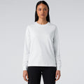 Wo's Dice L/S Tee4056 - WHITE