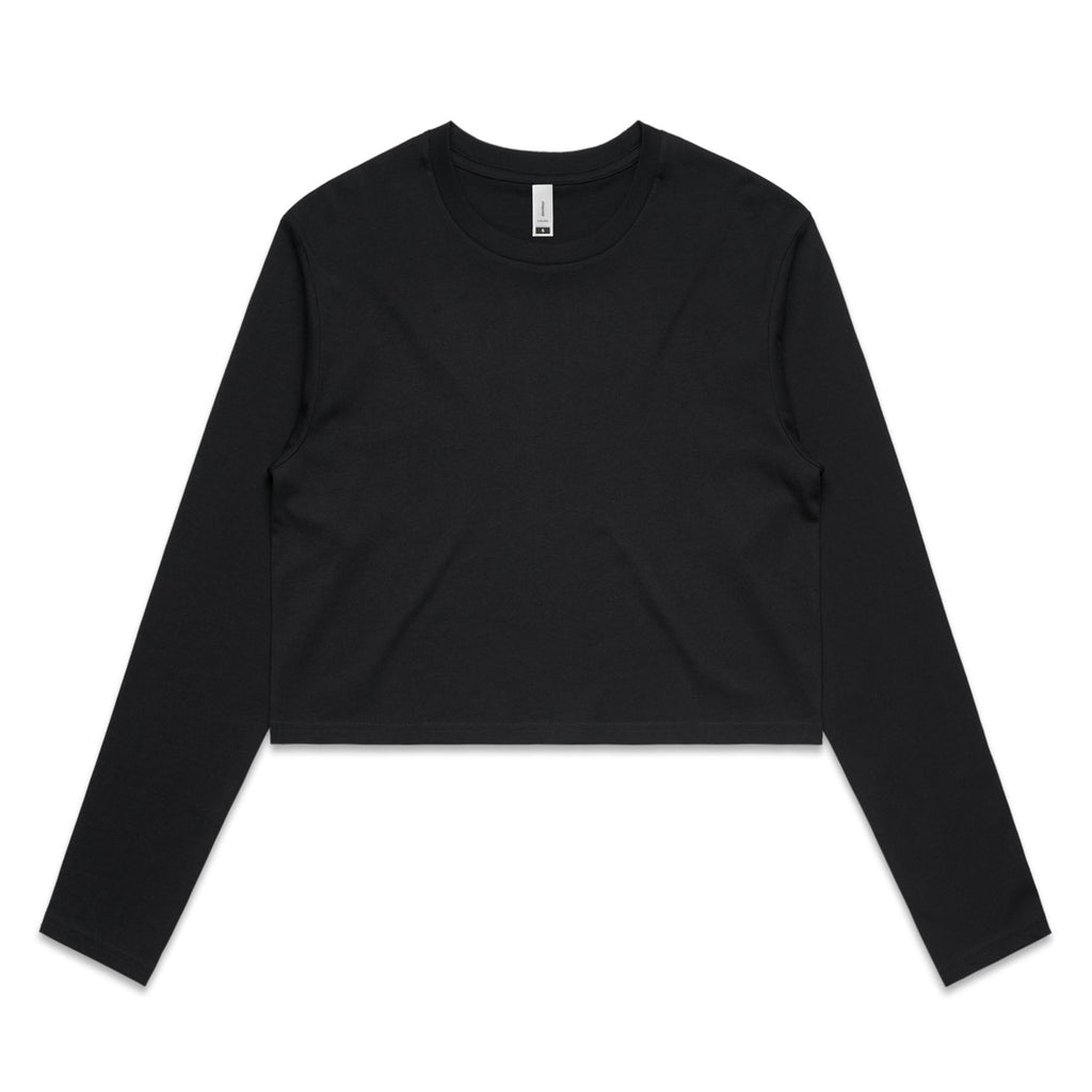 Wo's Crop L/S Tee4058S