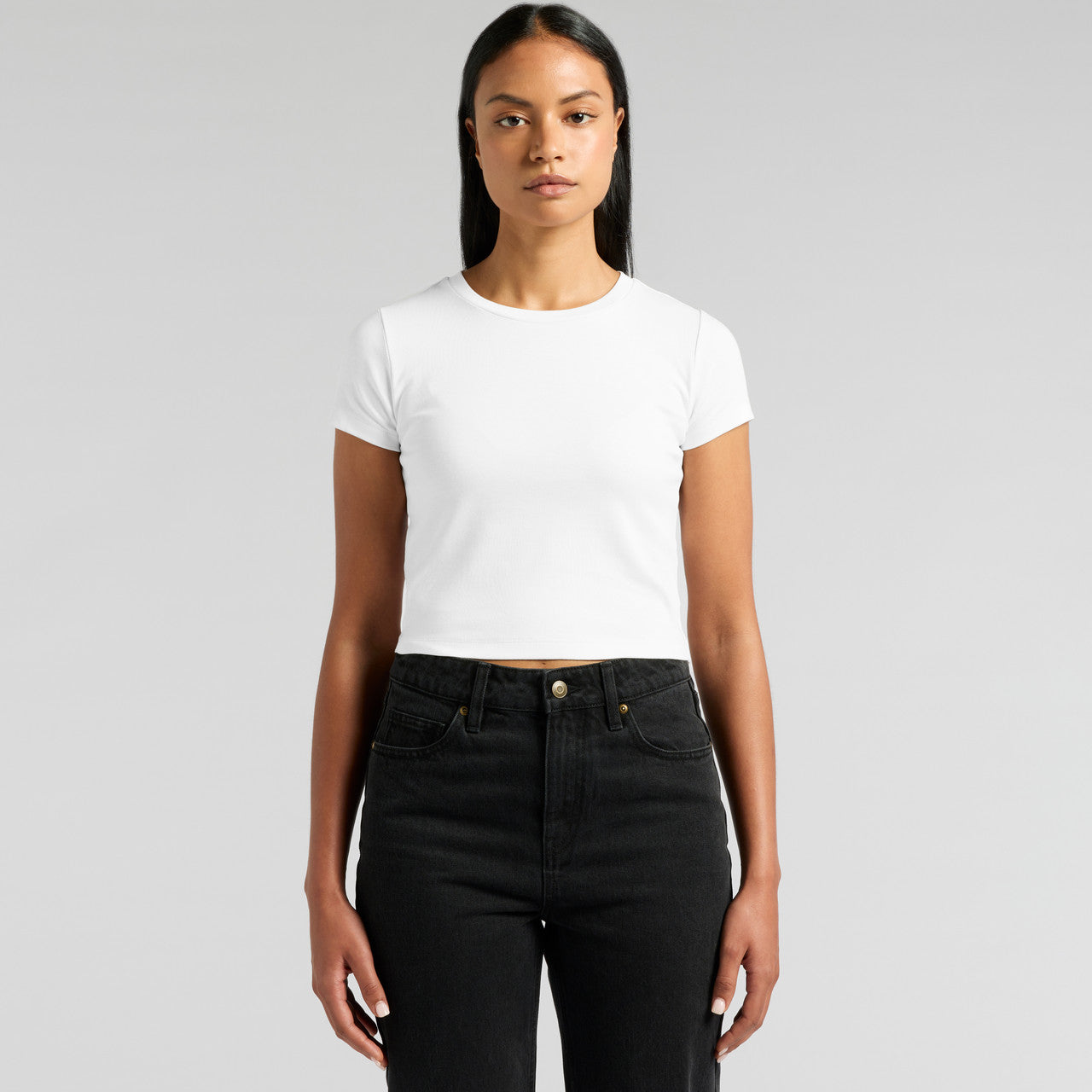Wo's Mini Tee4061 - WHITE