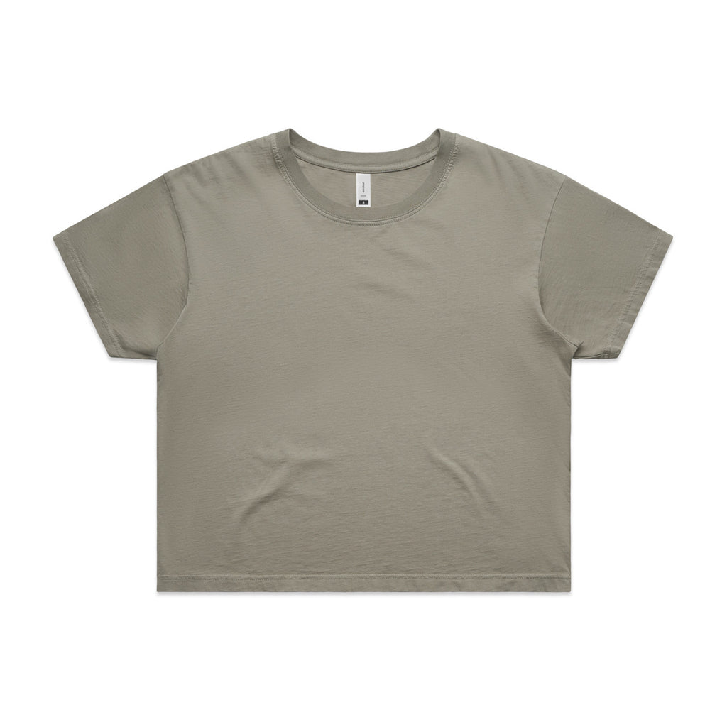 Wo's Faded Crop Tee4062F