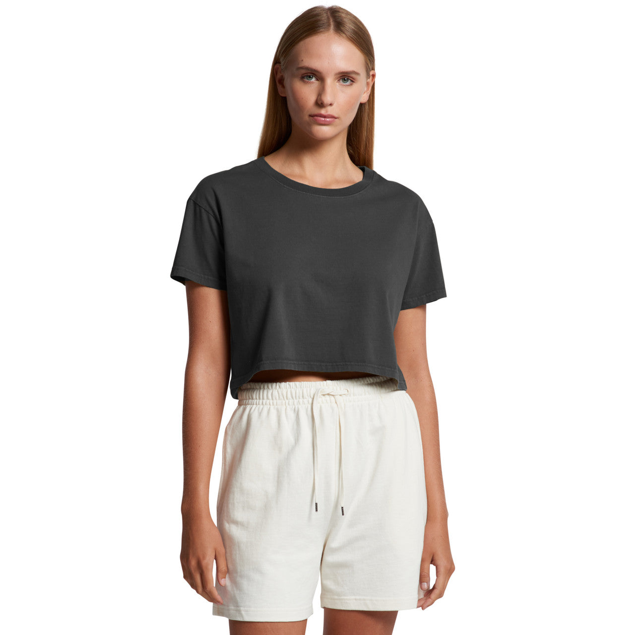 Wo's Faded Crop Tee4062F