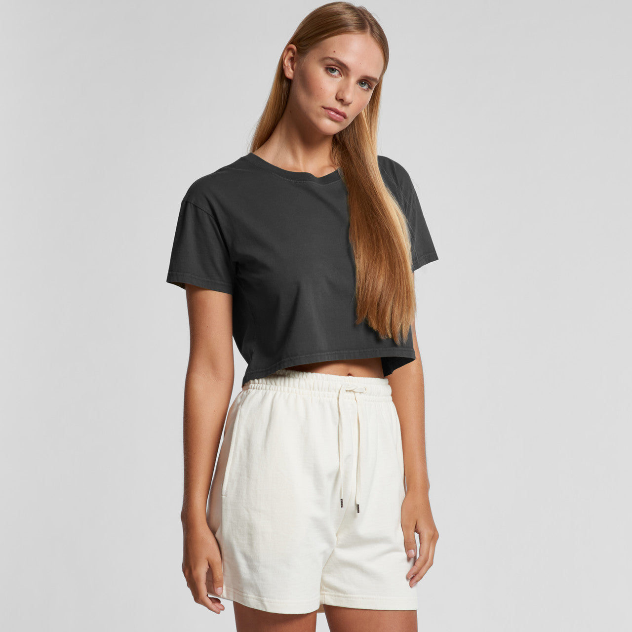 Wo's Faded Crop Tee4062F
