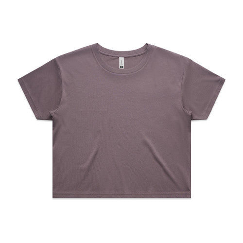 Wo's Faded Crop Tee4062FS