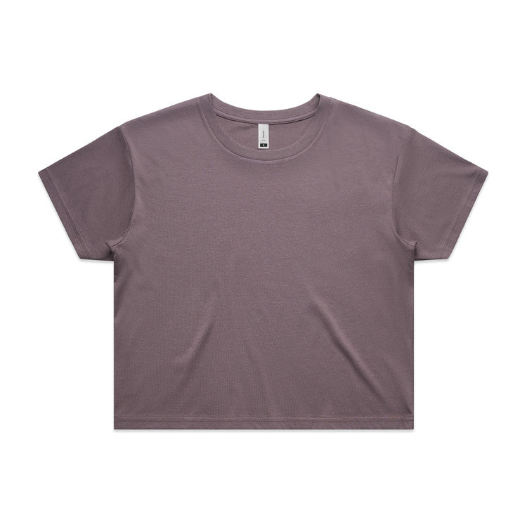 Wo's Faded Crop Tee4062FS