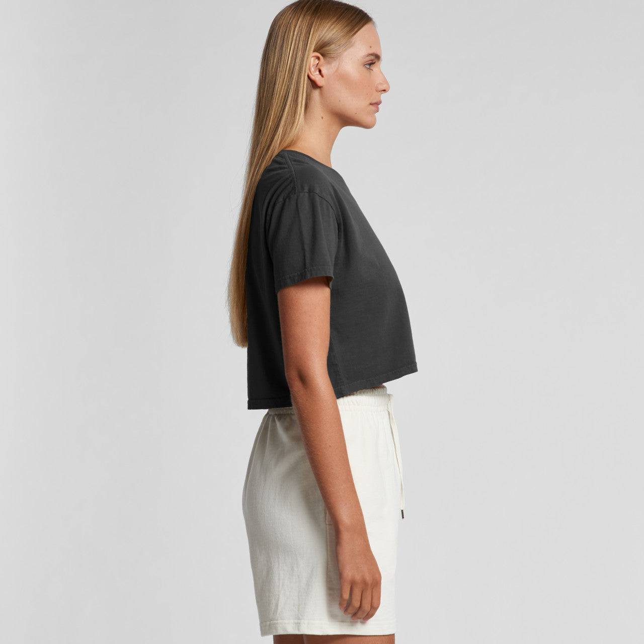 Wo's Faded Crop Tee4062F