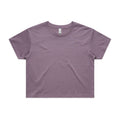 Wo's Crop Tee4062S - MAUVE