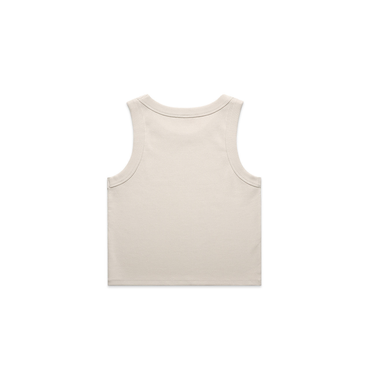 Wo's Organic Rib Crop Tank4064G